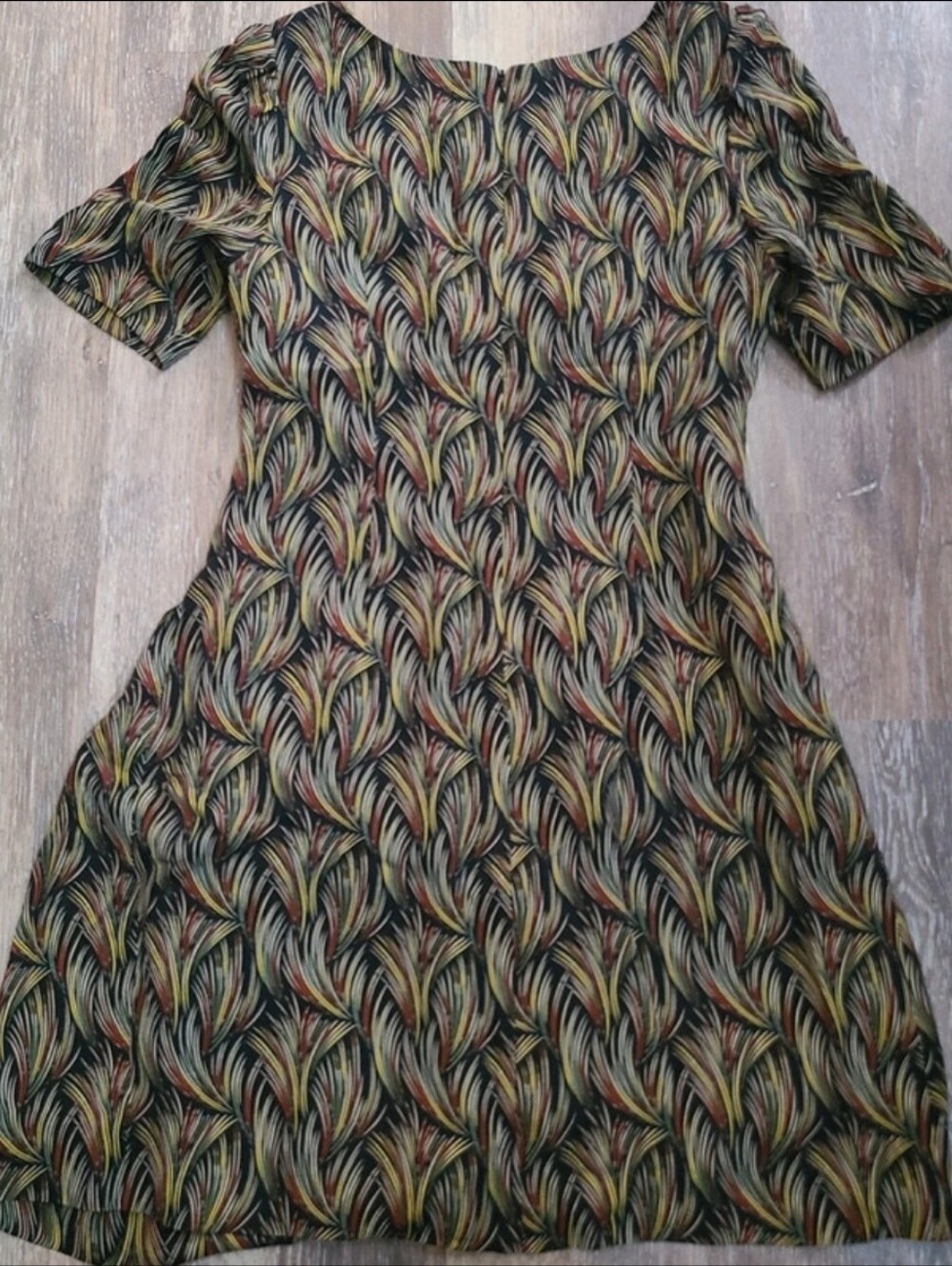 Anthropologie Moulinette Soeurs Silk Dress Womens Size 6